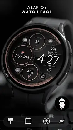Dream 122 digital watch face screenshot 1