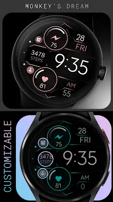 Dream 126 rose gold watch face screenshot 2