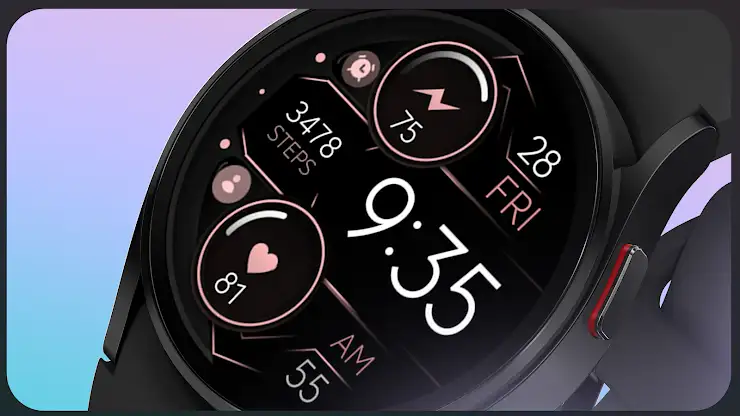 Dream 126 rose gold watch face screenshot 6