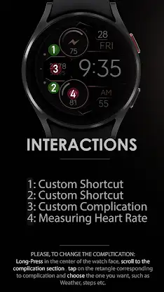 Dream 126 rose gold watch face screenshot 8