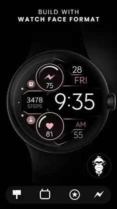 Dream 126 rose gold watch face screenshot 5
