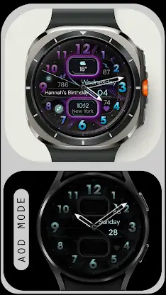 Dream 134 Colorful watch face screenshot 5