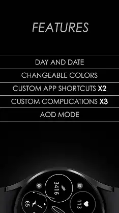 Dream 139 simple watch face screenshot 6