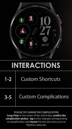 Dream 139 simple watch face screenshot 8