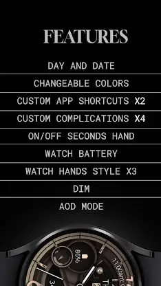 Dream 141 Bronze watch face screenshot 6
