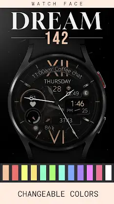 Dream 142 Classic watch face screenshot 4