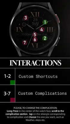 Dream 143 Classic Watch Face screenshot 8