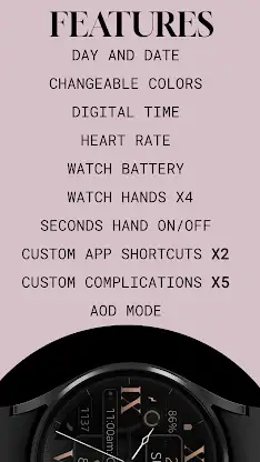 Dream 143 Classic Watch Face screenshot 6