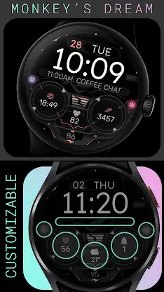 Dream 144 Digital Watch Face screenshot 3