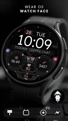 Dream 144 Digital Watch Face screenshot 2