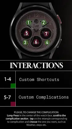 Dream 145 Rose Gold Watch Face screenshot 8