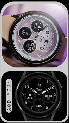 Dream 145 Rose Gold Watch Face screenshot 5
