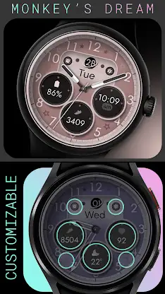 Dream 145 Rose Gold Watch Face screenshot 3