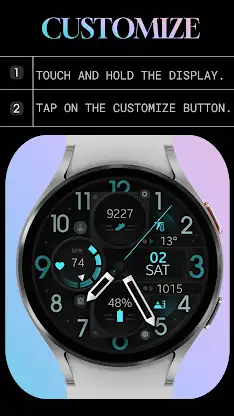 Dream 148 Analog watch face screenshot 7