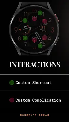 Dream 148 Analog watch face screenshot 8