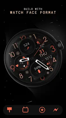 Dream 148 Analog watch face screenshot 3