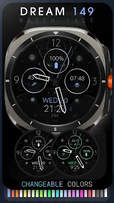 Dream 149 hybrid watch face screenshot 5
