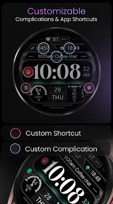 Dream 155 Digital watch face screenshot 3