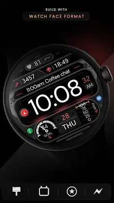 Dream 155 Digital watch face screenshot 5