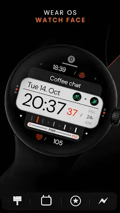 Dream 157 Digital Watch Face screenshot 5