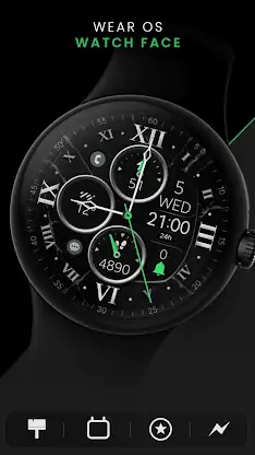 Dream 159 hybrid watch face screenshot 2