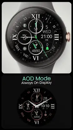 Dream 159 hybrid watch face screenshot 8
