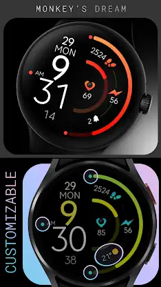 Dream 38 - Digital Watch Face screenshot 3