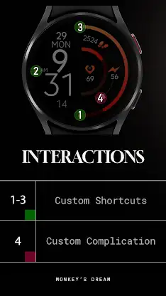 Dream 38 - Digital Watch Face screenshot 8