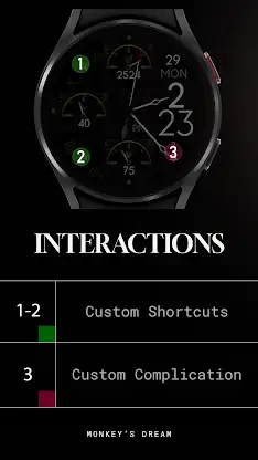 Dream 55 Elegant Watch Face screenshot 8