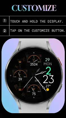 Dream 55 Elegant Watch Face screenshot 7