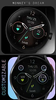 Dream 58 - Analog Watch Face screenshot 3