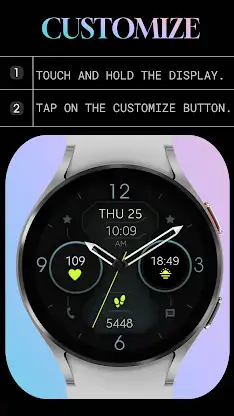 Dream 58 - Analog Watch Face screenshot 7