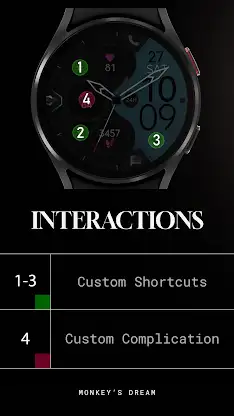 Dream 69 - Modern Watch Face screenshot 8