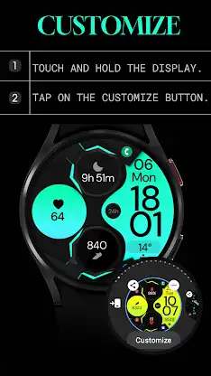 Dream 85 digital watch face screenshot 7