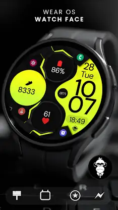 Dream 85 digital watch face screenshot 1