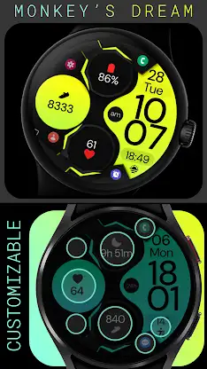 Dream 85 digital watch face screenshot 3