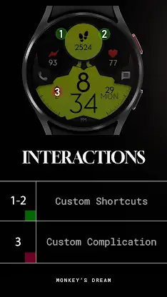 Dream 90 - Digital Watch Face screenshot 8