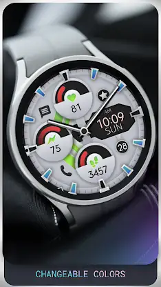 Dream 95 - White Watch Face screenshot 3