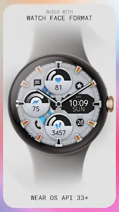 Dream 95 - White Watch Face screenshot 4