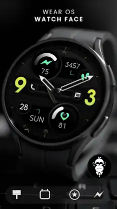 Dream 96 - Modern Watch Face screenshot 1