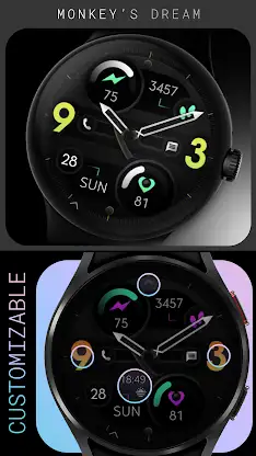 Dream 96 - Modern Watch Face screenshot 3