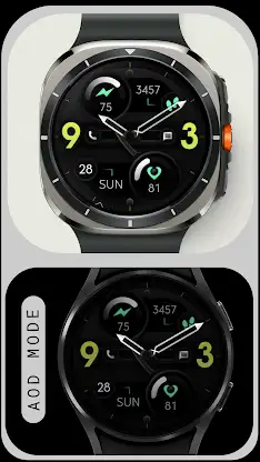 Dream 96 - Modern Watch Face screenshot 5