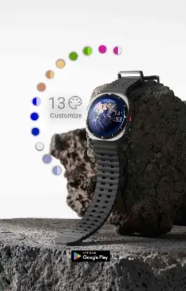 3D Rotating Earth - Watchface screenshot 1