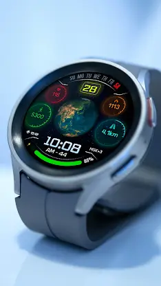 DIGI EARTH WS04 Watch face screenshot 5