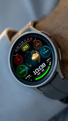 DIGI EARTH WS04 Watch face screenshot 6