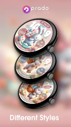 Easter Bunny Watch Face screenshot 5