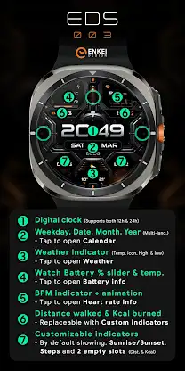 EDS 003 - health & weather screenshot 5