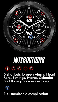 Elegant - Analog v2 watch face screenshot 8