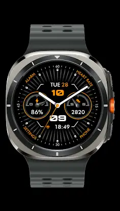 Elegant - Analog v2 watch face screenshot 1