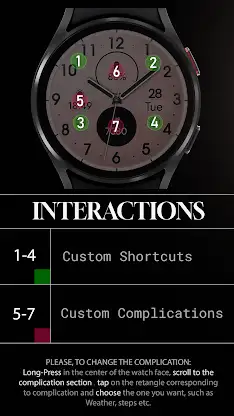 Elegant Rose Gold watch face screenshot 8